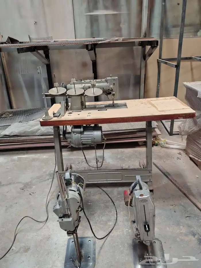 للبيع مكاين خشب و المنيوم و تنجيد 37