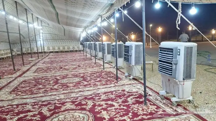 تركيب خيام المزاحميه والرياض والجله وتبراك وضرما 8