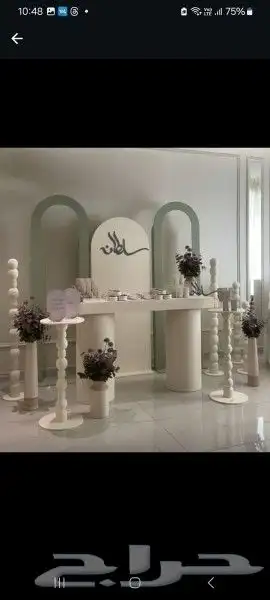كوش افراح طاولات عشاء مداخل استقبال بأسعار مناسبه 3