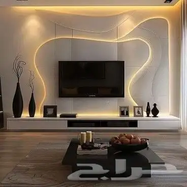 نصمم وننفذ جميع اعمال الديكورات والدهانات ورق جدران شيبورد 2