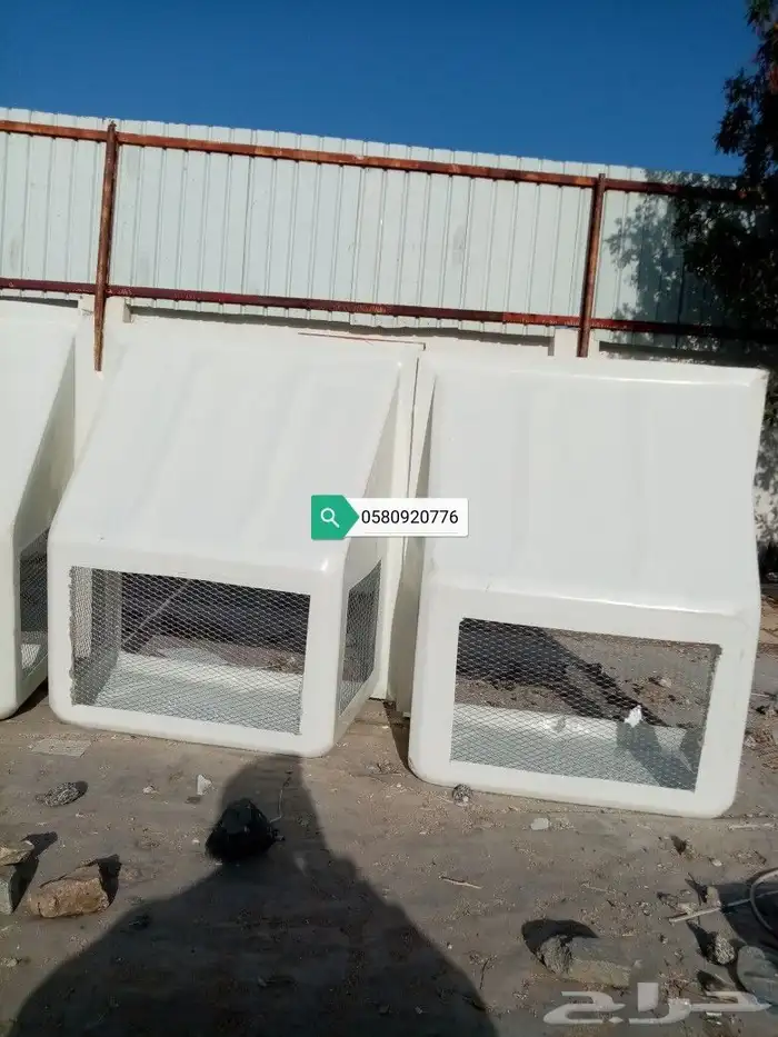 طارد الحمام مع تركيب غطاء مكيفات فيبر جلاس مروحه شفات مع ترك 0
