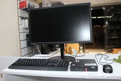 كمبيوتر. مكتبى معالج i7 مع شاشة 24الاصلية كاميرا وسمعات 1