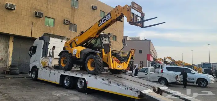 رافعات تلسكوبيه بوم لودر تلي هندر للايجار سغتي حديثه 17متر 3