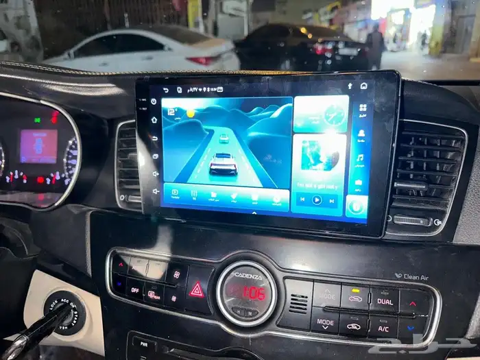 شاشه كيا كدنزا 2013_2015 2