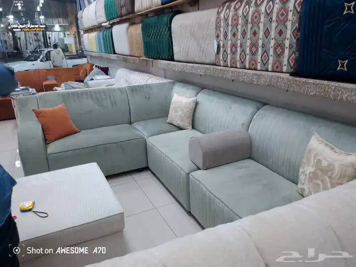 مفروشات الرياض  تفصيل جميع انواع الكنب والجلسات الارضي والست 5