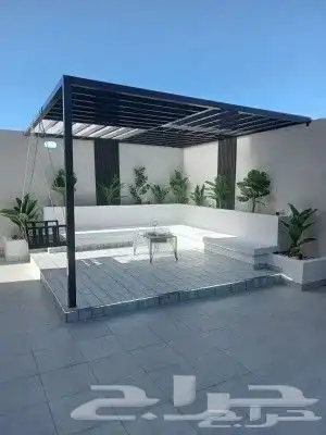 تنسيق حدائق جازان عشب صناعي 3