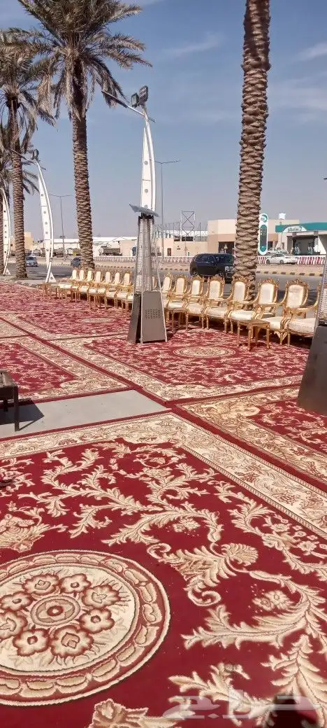 تأجير بيوت شعر كراسي ملكي 1