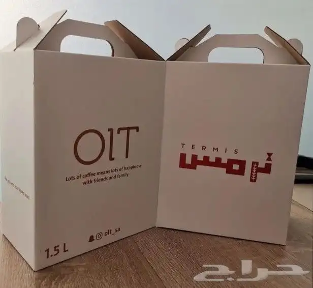 مطابع مطبوعات طباعة جك قهوه أكواب كوب استكر بوكسات 6