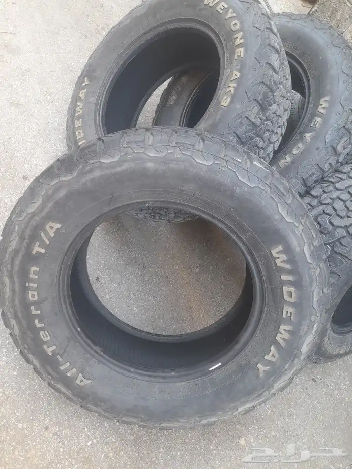 كفرات ود واي نص حجري خوات الجديد نضيفه مره مشروطه 9