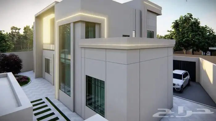 تصميمات عصريه للواجهات واللاندسكيب 1