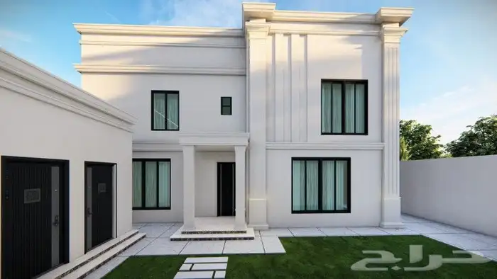 تصميمات عصريه للواجهات واللاندسكيب 5