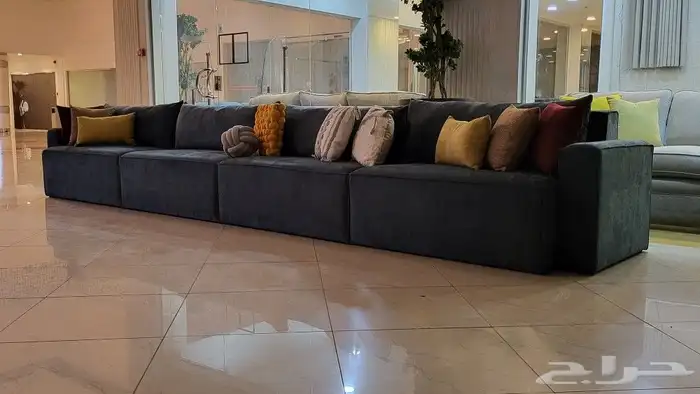 كنب زاويه مودرن تصميم أمريكي 22