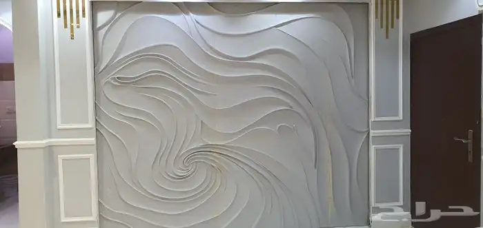 ديكورات داخليه وحفر لوحات 3d ماكينة cnc 2