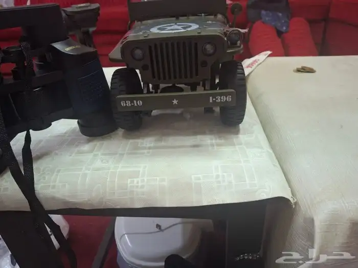 جيب رانجلر موديل 1941 يجي معه ونش اسكيل 1 10 جديد ما استخدم 2