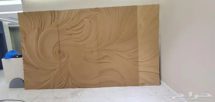 ديكورات داخليه وحفر لوحات 3d ماكينة cnc 6