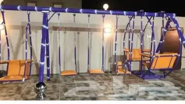 حياكم الله. في مرجيحه كراسي حليب كنب جلسه في 8