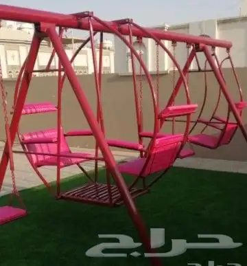 حياكم الله. في مرجيحه كراسي حليب كنب جلسه في 3