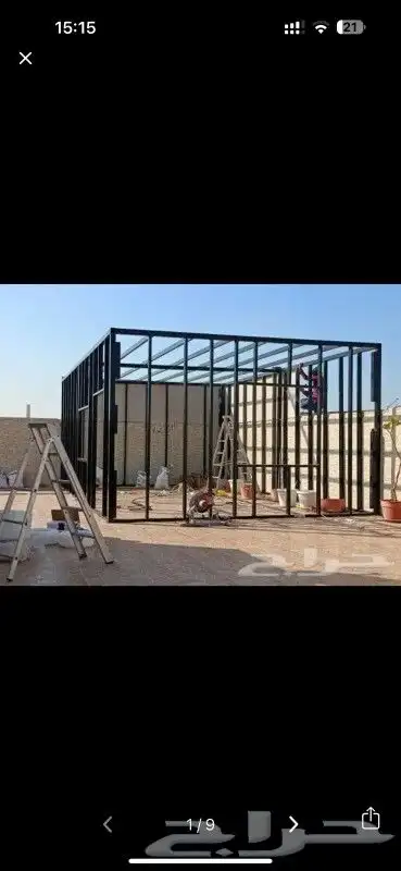 بناء غرفا وملاحق ساندويش بانل وترميم وتشطيب وجلسات 2