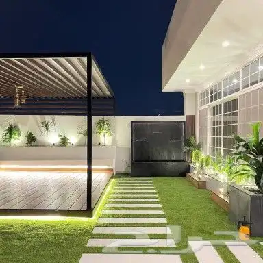 نجيل طبيعي عشب صناعي 5