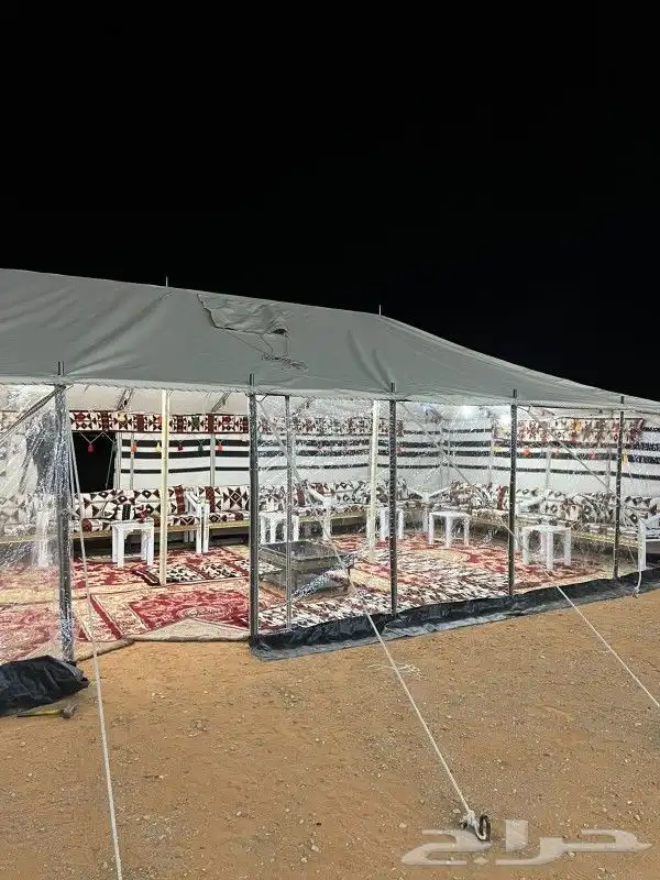بيوت شعر جميع المقاسات ضد المطر وشمس 0