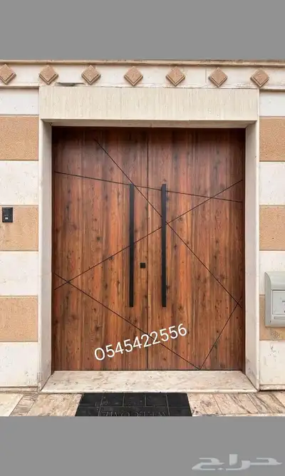 أعمالنا بالابواب الحديد والكلادينج 8