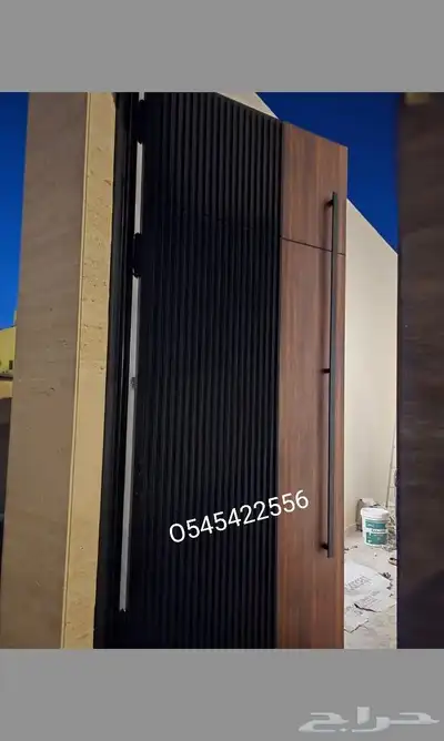 أعمالنا بالابواب الحديد والكلادينج 3