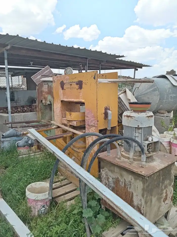 مكابس بلاط اسمنتي مصري وسوري 1