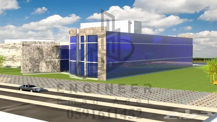 مهندس تصميم معماري مخططات وواجهات وداخلي 3d 8