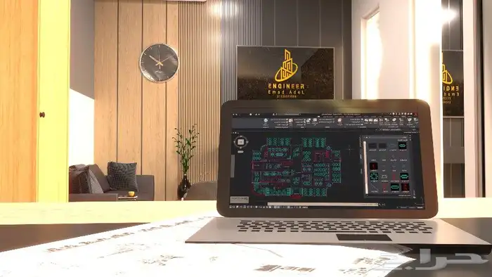 مهندس تصميم معماري مخططات وواجهات وداخلي 3d 6
