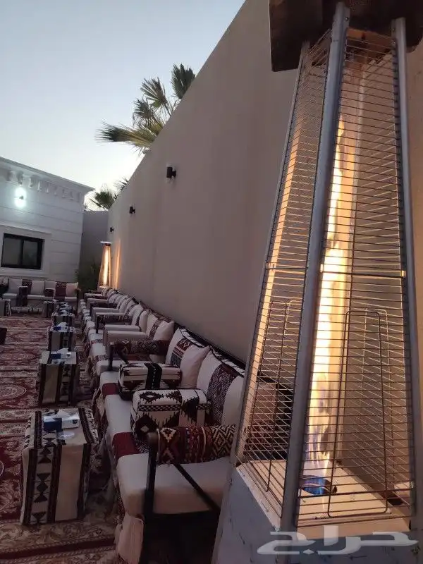تأجير كراسي وطاولات جلسات شعبيه 1
