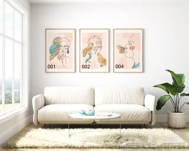 لوحات جدارية كانفس 7