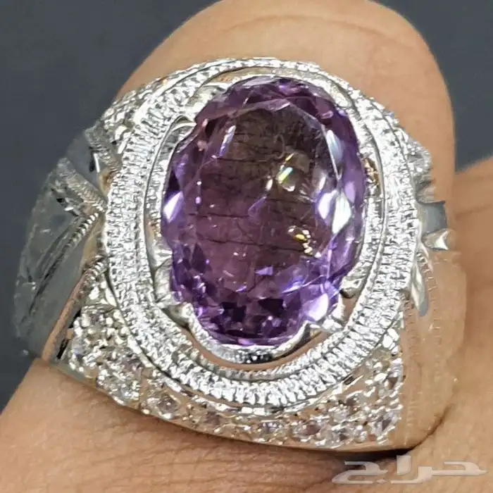 خاتم امترين طبيعي بشهادة 4