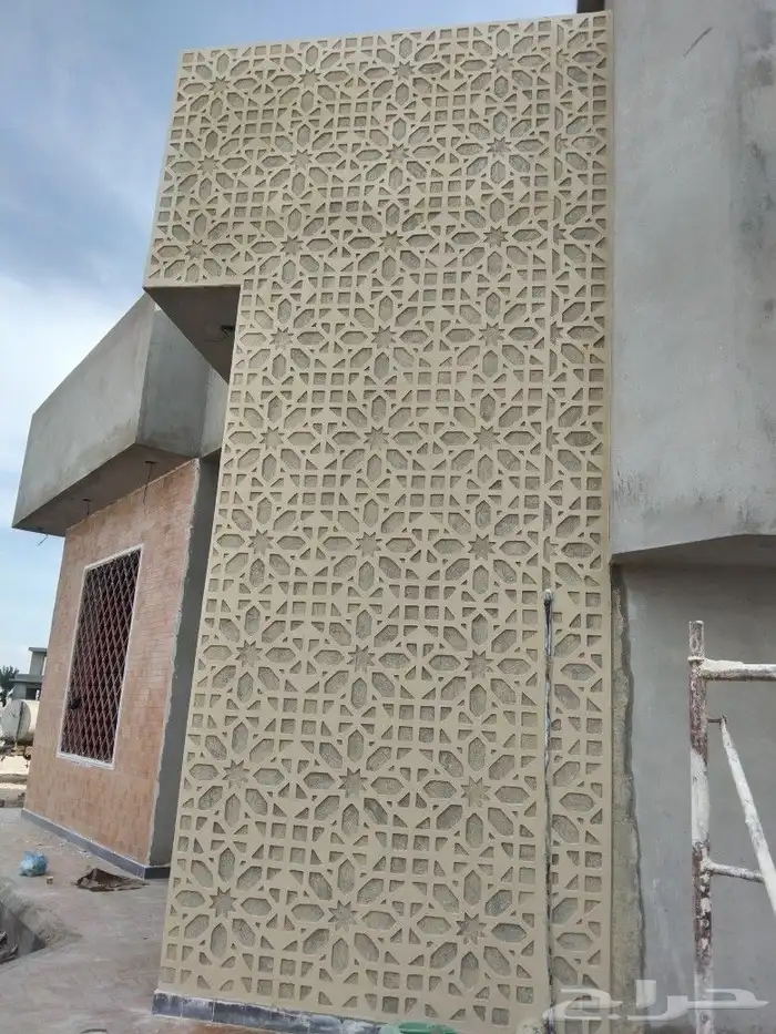 لياسه ملونه وديكورات اسمنتيه بديل الحجر الطبيعي 0