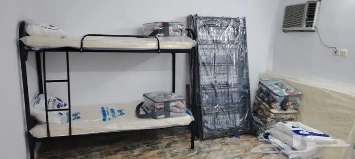 تجهيز سكن عمال سريردورين ومراتب بيع جمله ومفرد توفير كميات 14
