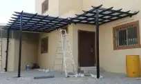 تركيب سندوتش بانل ومظلات وسواتر 12