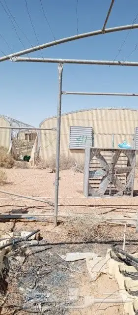 فك تركيب بيوت محميه عادي ومكيفه وبيوت دواجن 5