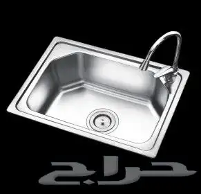 مجلى مطبخ ستانلي استيل فردي 45 60 0