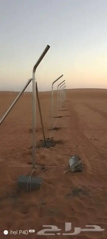 هذا من تنفيذ أعمالنا نعمل في تشبيك المزارع والملاعب 2