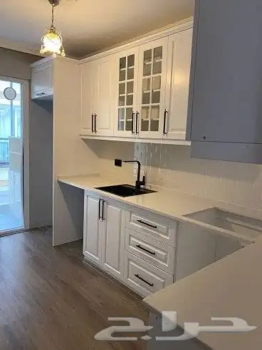 مطابخ خشب ألماني ومطابخ صاج والمنيوم ورخام صناعي وبورسلان 10