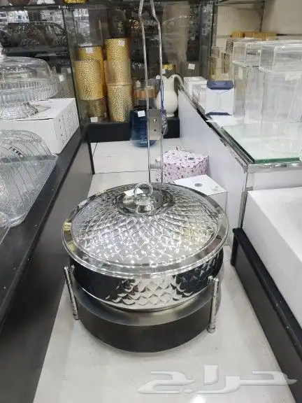 تشكيلة سخانات بوفيه اكل فضية اعاشة فاخره هندية 1