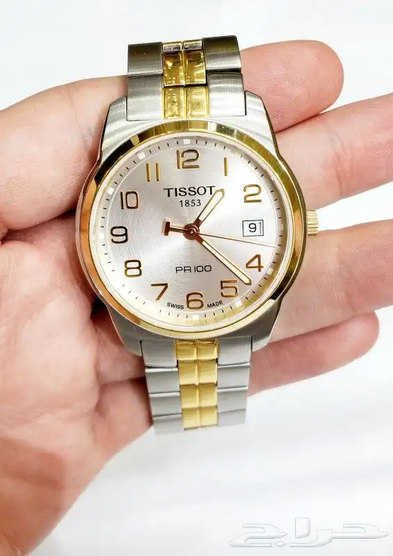 ساعة تيسوت ارقام واضحة سويسرية اصلية ب 1500 ريال 6