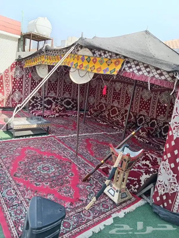 ايجار خيام تاجير خيام وبيوت شعر وطاولات وفرش 1