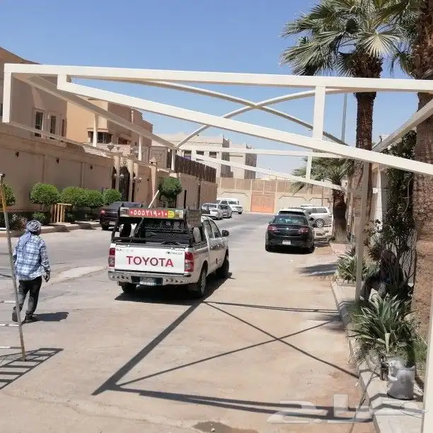 مظلات سواتر وجميع اعمال الحدادة 14