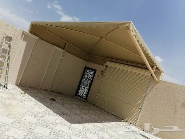 تركيب سندوتش بانل ومظلات وسواتر 11