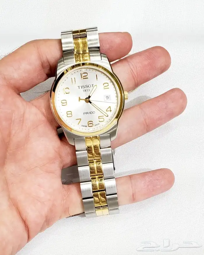 ساعة تيسوت ارقام واضحة سويسرية اصلية ب 1500 ريال 3