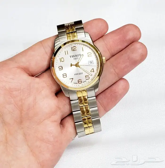 ساعة تيسوت ارقام واضحة سويسرية اصلية ب 1500 ريال 1