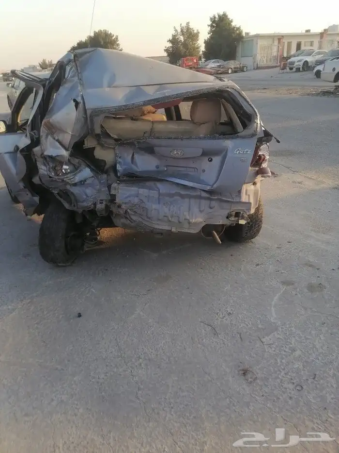 هوندا جيتز موديل 2005 تشليح بيع قطع غيار فقط 3