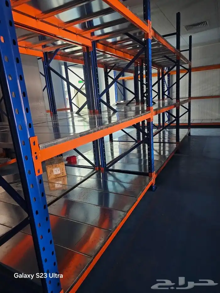 رفوف مستودعات ميزان ميزانين منصات بايكات حلول تخزين ذكي 8