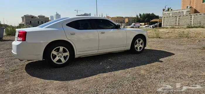 دودج تشارجر 2010 ابيض نظيف 6 سلندر 0