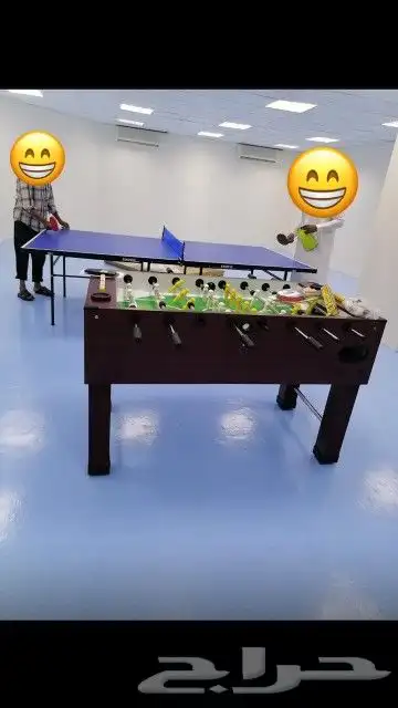 طاولات بلياردو خشب ورخام تنس هوكي فرفيرة جديد طاولة 4 بواحد 24